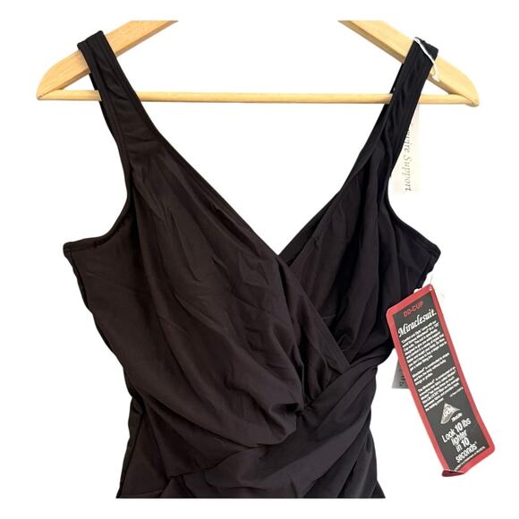 Miraclesuit Black Oceanus One-Piece Swimsuit DD-Cup Size 14DD (EUR 44 / UK 16) - Picture 2 of 13